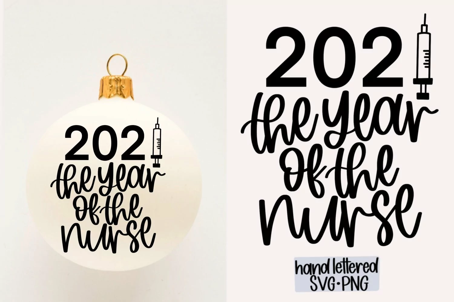2021 the Year of the Nurse Graphics and Crafts
