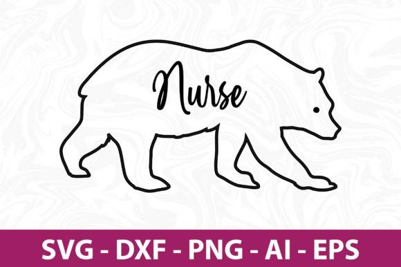 Bear Nurse SVG: Graphics for Crafts & Small Business