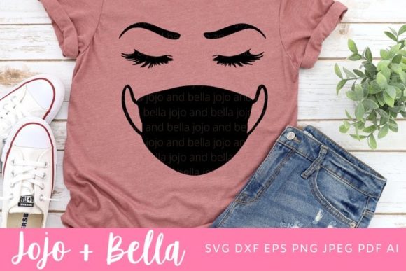 Face Mask Svg, Crafts & Graphics
