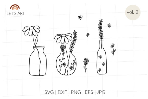Mason Jar, Daisy, Aromatherapy Graphics