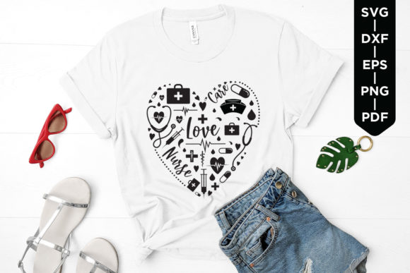 Nursing Clipart, Nurse SVG: Graphics for Crafts