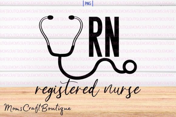Registered Nurse Svg, RN Svg Stethoscope Graphics and Crafts