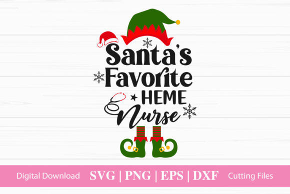 Santa’s Favorite HEME Nurse: Graphics and Crafts in Action